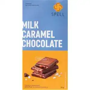 Шоколад Spell молочний із солоною карамеллю 70г
