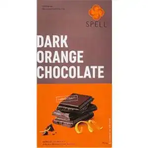 Шоколад Spell чорний з апельсином 70г