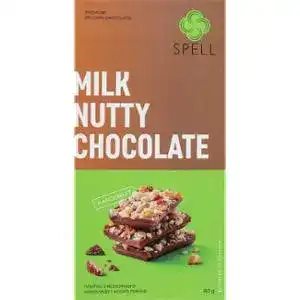 Шоколад Spell молочний з асорті горіхів 80г