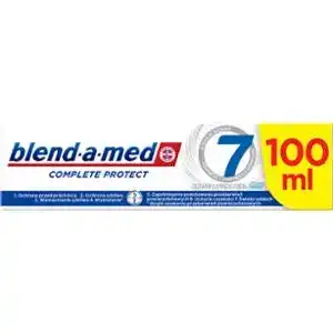 Паста зубна Blend-a-Med Complete Protect 7 Кришталева Білизна 100 мл