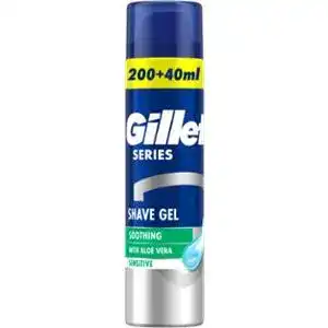 Гель для гоління Gillette Series Soothing заспокійливий 240мл