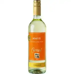Вино Coresei Soave DOP біле сухе 12% 0,75л
