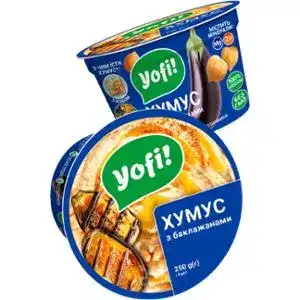 Хумус Yofi! с баклажанами 250 г