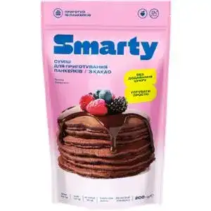 Суміш для приготування панкейків Smarty з какао 200 г