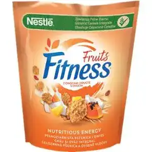 Пластівці Fitness Fruits із цільної пшениці з фруктами 225 г