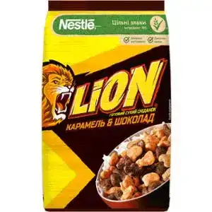 Готовий сухий сніданок Lion 210г.
