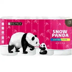 Папір туалетний Сніжна панда Extra Care Aroma 4-х шаровий 16 шт