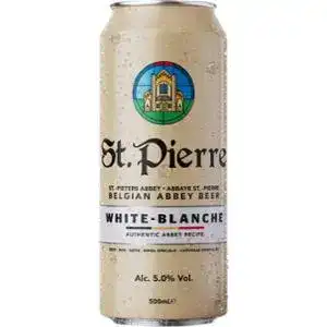 Пиво St.Pierre Blanche світле нефільтроване пастеризоване 5% 0.5л