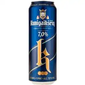 Пиво KUNIGAIKSCIU Балтійський Портер темне 0.568 л