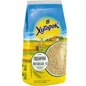 Крупа пшеничная Хуторок Полтавская №3 800г