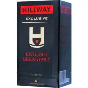 Чай Hillway Exclusive English Breakfast чорний байховий 25*2г