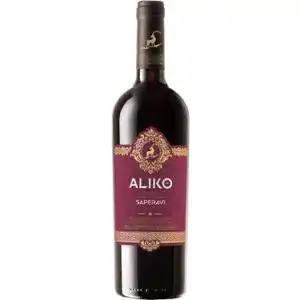 Вино Aliko C&W Saperavi червоне сухе 0,75 л
