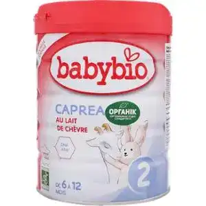 Суміш органічна BabyBio з козиного молока №2 800 г