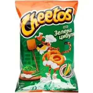 Палички кукурудзяні Cheetos зі смаком зеленої цибулі 55 г