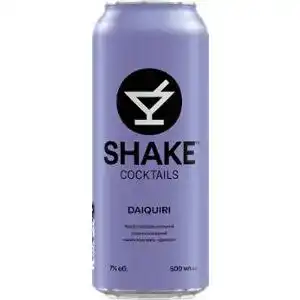 Напій слабоалкогольний Shake Cocktails Daiquiri сильногазований 7% 500 мл