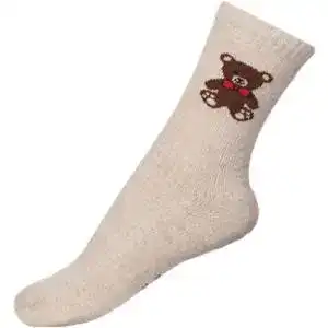 Шкарпетки дитячі класичні V&T Малюк Теді 132-114-1722 р.16-18 бежевий