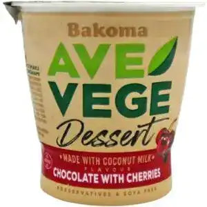 Десерт Bakoma Ave Vege Шоколад з вишнею 2,4% 150 г