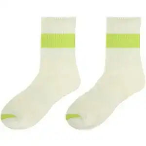 Шкарпетки Siela жіночі високі спортивні RT1322-0572 р.36-39 смужка біло-жовта