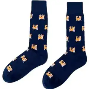 Шкарпетки Siela чоловічі високі RT1311-153 р.43-46 з коргі сині