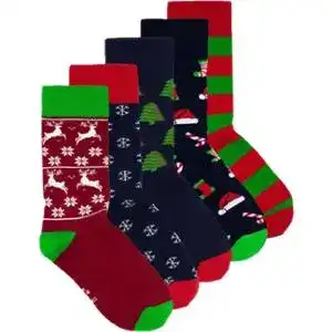 Шкарпетки Siela класичні універсальні махрові RT1211-116 р.36-39, 39-42, 43-46 Christmas