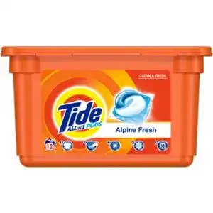 Капсули для прання Tide Pods All-in-1 Clean&Fresh Alpine Fresh 12 шт