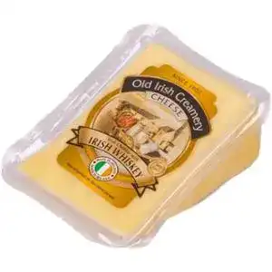 Сир Old Irish Creamery Чеддер з ірландським віскі 55,8% 150 г