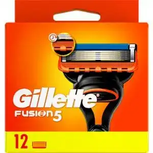Змінні касети Gillette Fusion5 12 шт