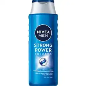 Шампунь для чоловіків Nivea Strong power 400 мл