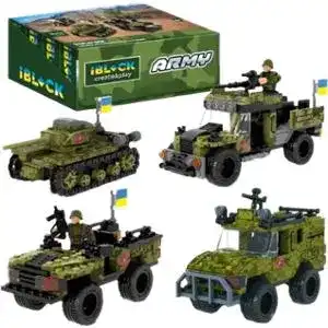 Іграшка конструктор Iblock Армія 122-161 деталей PL-921-426