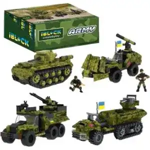 Іграшка конструктор Iblock Армія 154-237 деталей PL-921-427