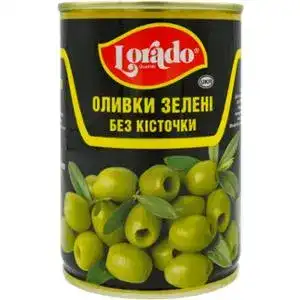 Оливки Lorado зелені без кісточки 280 г