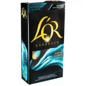 Кава мелена L'OR Espresso Papua New Guinea 10 шт по 5 г