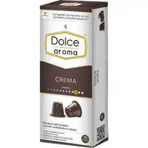 Кава мелена Dolce Aroma Crema 10 шт х 5,5 г