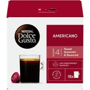 Кава мелена Nescafe Dolce Gusto Americano 16 шт х 8,5 г