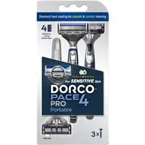 Станок Dorco Pace4 Pro одноразовий чоловічий 3 шт