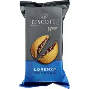 Печиво Biscotti Lorenzo Wow здобне 160 г