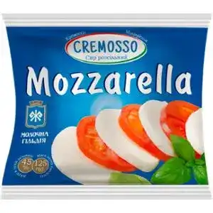 Сир Молочна гільдія Mozzarella Cremosso 45% 125 г