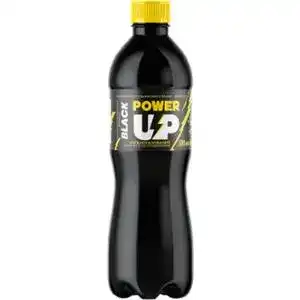 Напиток энергетический Power Up Black безалкогольный сильногазированный 0,5 л