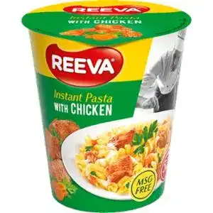 Макароны быстрого приготовления Reeva со вкусом курицы 70 г