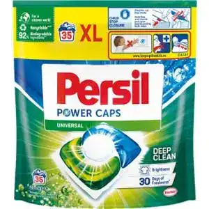 Капсули для прання Persil Deep Clean Power Caps Universal білих та світлих речей 35 шт по 14 г