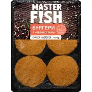 Бургеры рыбные Master Fish в панировке 400 г