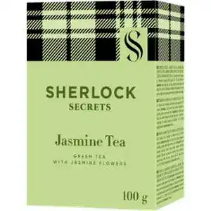 Чай Sherlock Secrets зелений Жасмін 100 г