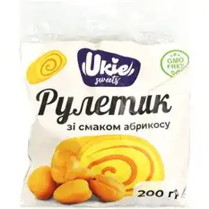 Рулетик Ukie Sweets з Абрикосом 200 г