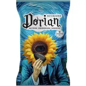 Семечки подсолнечника Sun Snack Dorian жареные не соленые 120 г