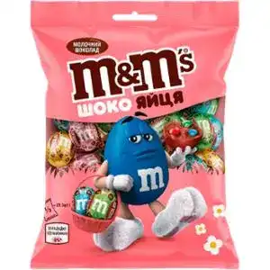 Цукерки M&M's шоколадні яйця 70 г