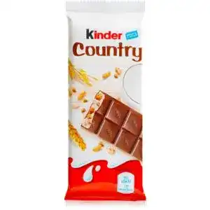 Шоколад Kinder Chocolate молочный со злаками 23,5 г