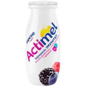 Продукт кисломолочний Danone Actimel лісові ягоди 1.4% 100 г