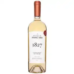 Вино Purcari Chardonnay біле сухе 0.75 л