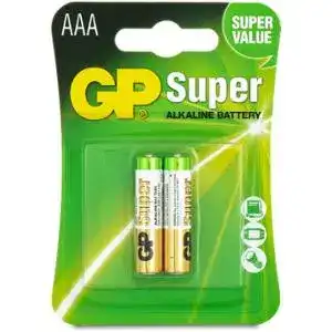 Батарейка GP Super Alkaline AAA 1.5V 24A-U2 LR03 2 шт.
